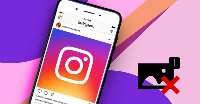 Không thể thêm ảnh vào bài viết đã đăng trên Instagram