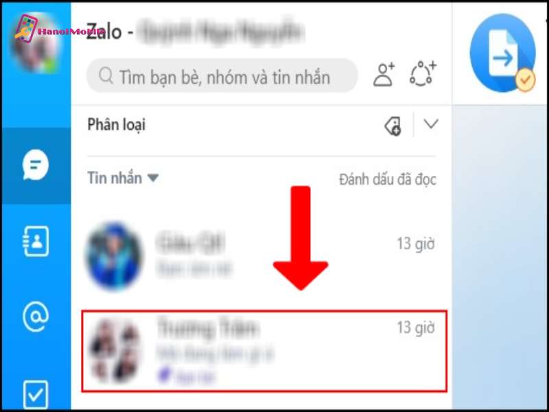 Lưu ảnh từ Zalo