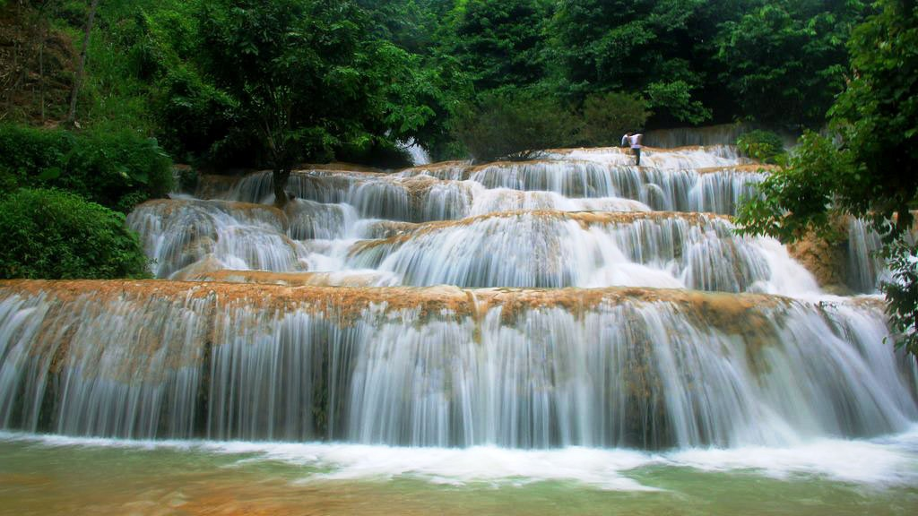 Biển Hải Hòa yên bình, thơ mộng khi chiều buông