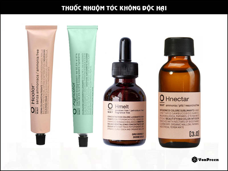 Thuốc nhuộm tóc nào không độc hại - Oway