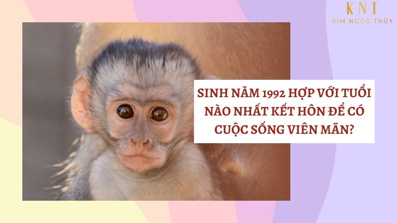 SINH NĂM 1992 NÊN KẾT HÔN VỚI TUỔI NÀO?