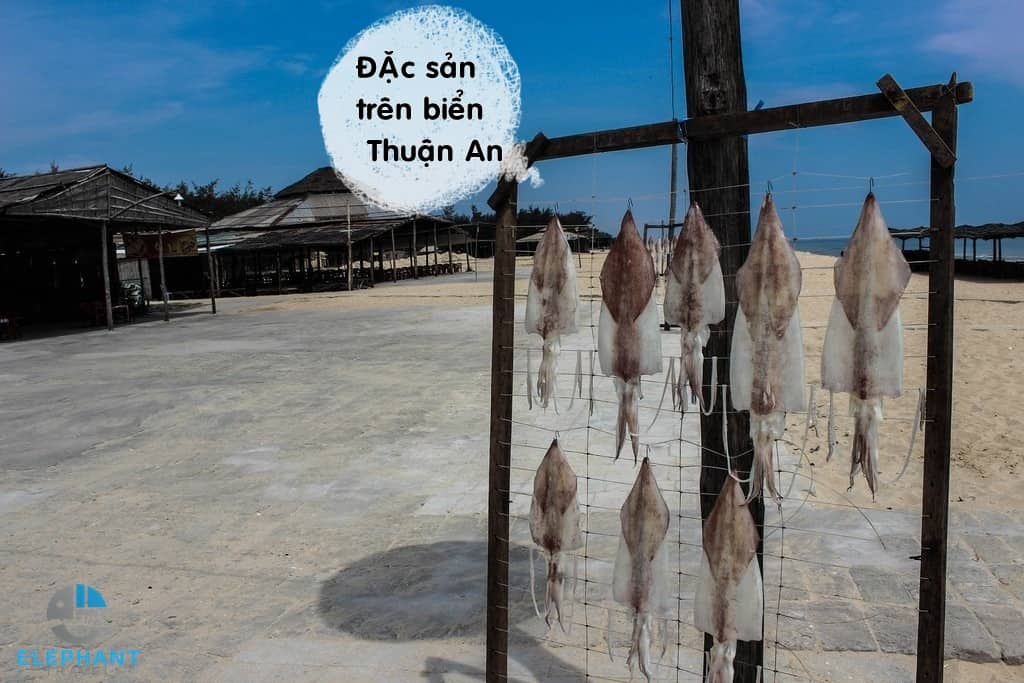 đặc sản trên biển thuận an