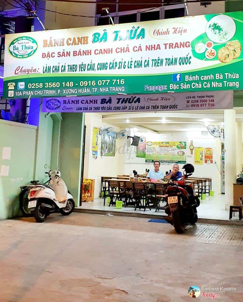 địa chỉ bánh canh bà thừa nha trang