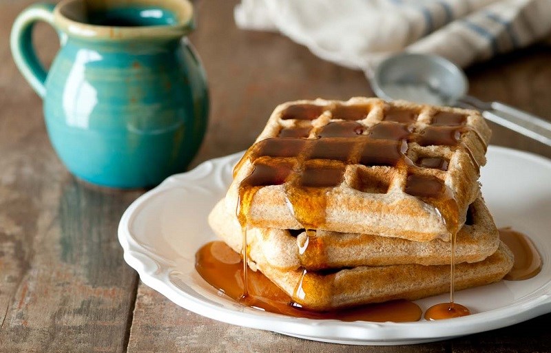 Bánh waffle thay đổi theo thời gian