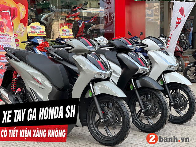 Bình xăng xe sh bao nhiêu lít honda sh 2024 có tiết kiệm xăng không - 1