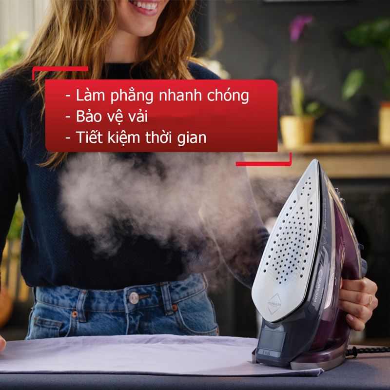 Bàn ủi hơi nước có nhiều tính năng vượt trội