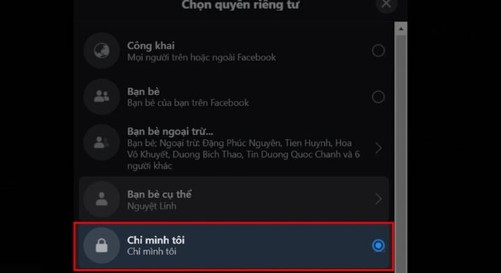 Hướng dẫn cách ẩn bạn bè trên Facebook bằng điện thoại và máy tính - 9