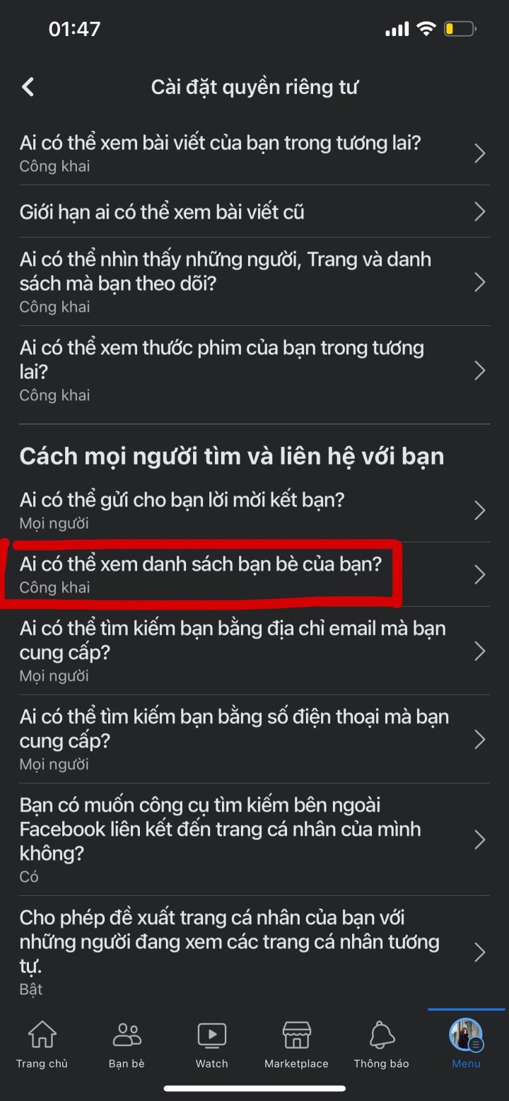 Hướng dẫn cách ẩn bạn bè trên Facebook bằng điện thoại và máy tính - 4