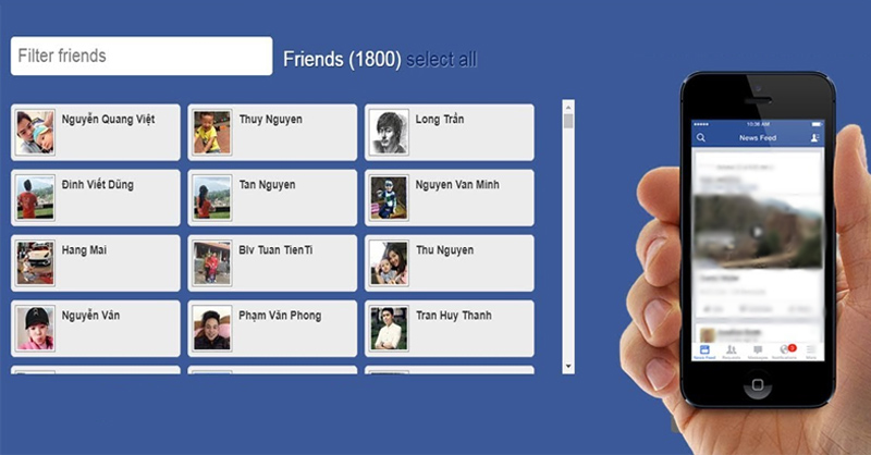 Ẩn danh sách bạn bè trên Facebook để bảo vệ quyền riêng tư cá nhân