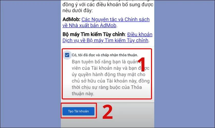 cách tạo tài khoản thanh toán youtube