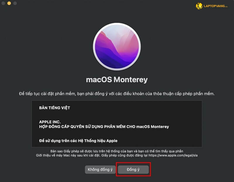 nâng cấp macos