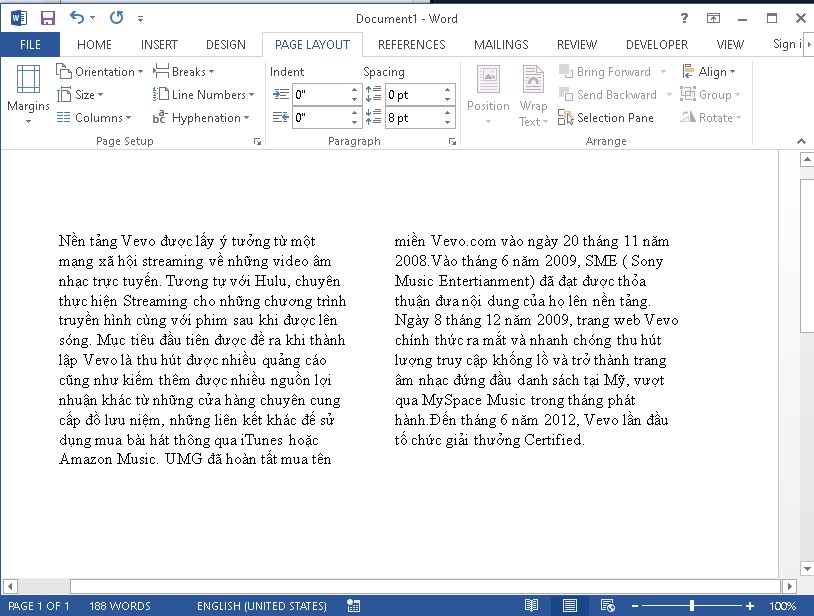 Chia cột trong Word nhanh chóng chỉ với những thao tác siêu đơn giản mà ai cũng có thể thực hiện