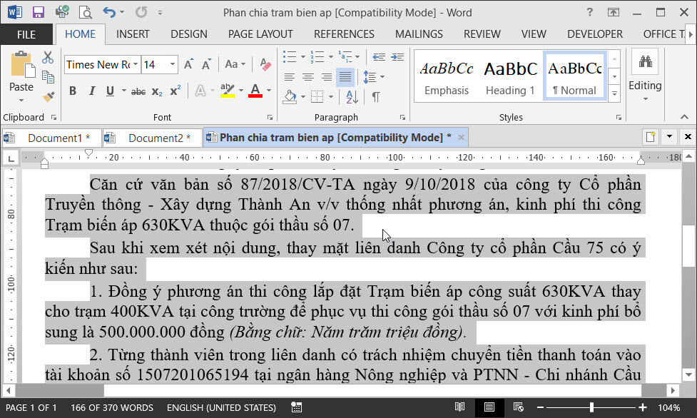 Hướng dẫn 2 cách chia cột trong Word cực đơn giản, nhanh gọn