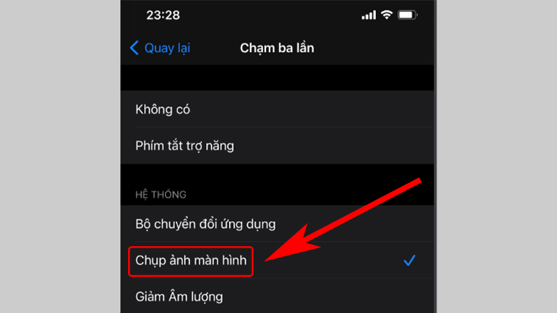 Cách chụp màn hình iPhone