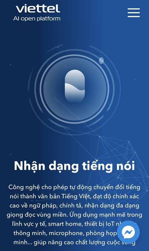 Sử dụng Viettel AI chuyển giọng nói thành văn bản trên iPhone 1