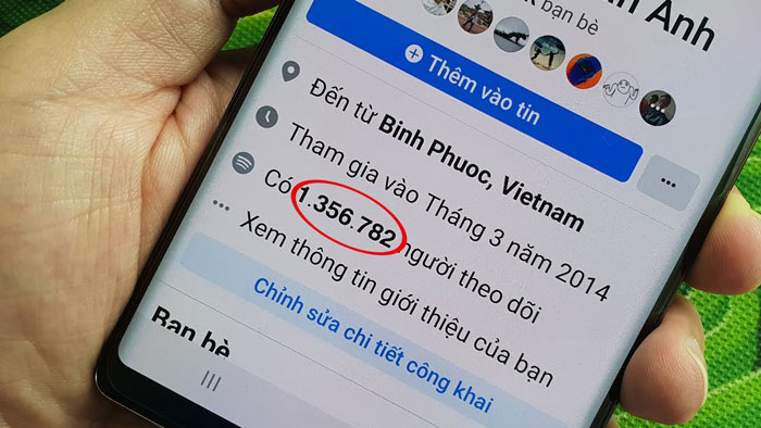 cách tăng lượt theo dõi ảo