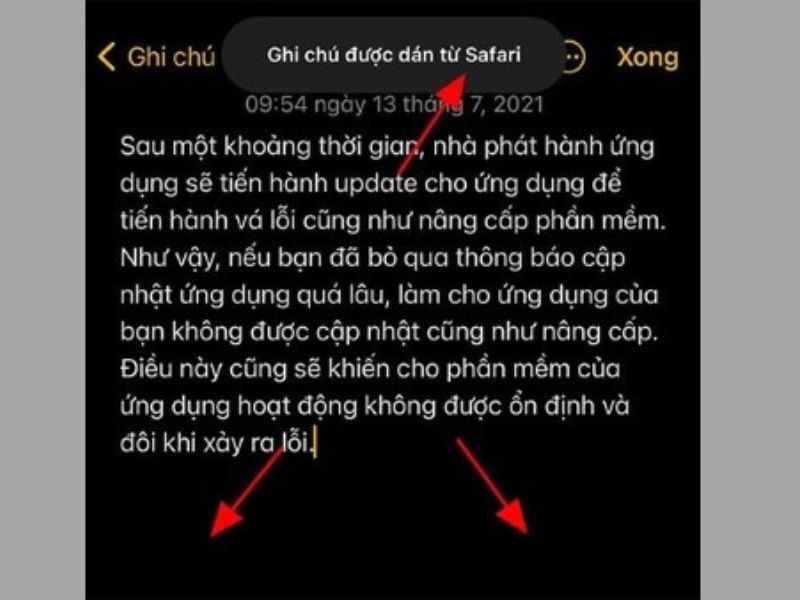 viec copy chu trong anh tren dien thoai iphone