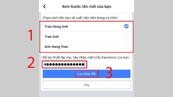 Hướng dẫn shop cách đổi tên Facebook đơn giản, nhanh chóng