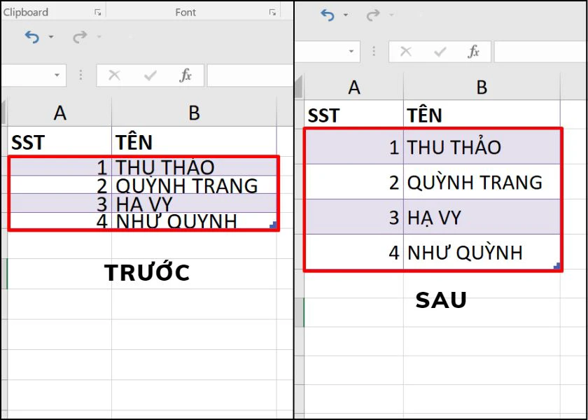 Cách giãn dòng trong Excel