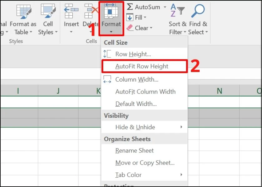 Cách giãn dòng trong Excel tự động