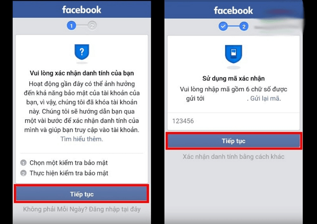 Mở khóa tài khoản Facebook bị khóa tạm thời bằng cách cập nhập thông tin tài khoản