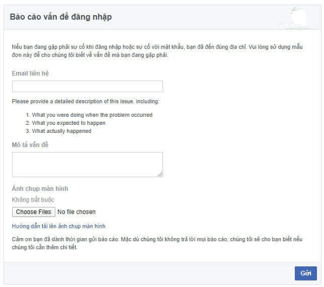 Mở khóa tài khoản Facebook bị khóa tạm thời vì quên mật khẩu