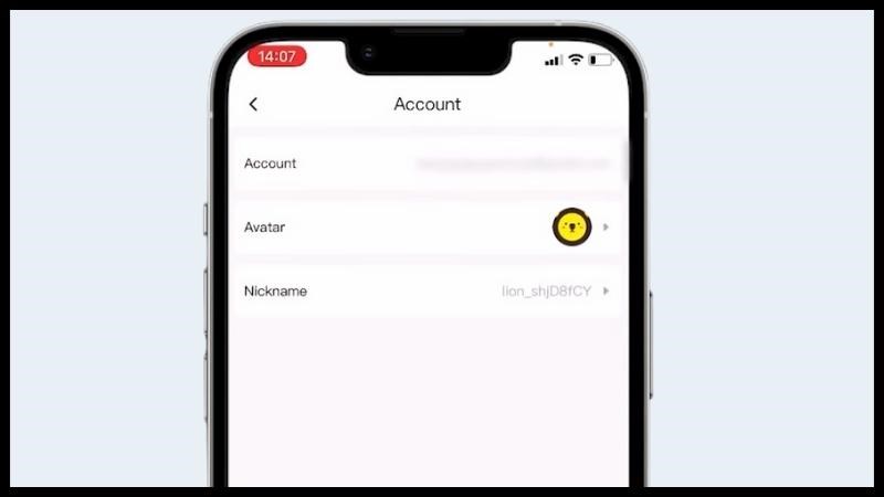 Thiết lập tài khoản, thêm ảnh đại diện hoặc thay đổi Nickname