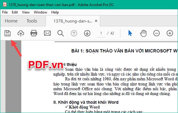 Save file lại để các thay đổi được áp dụng