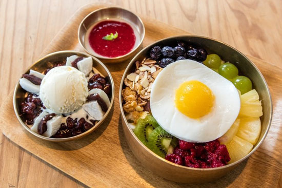 phiên bản bingsu bibimbap