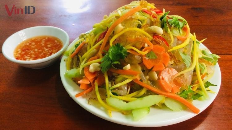 Gỏi sứa xoài xanh