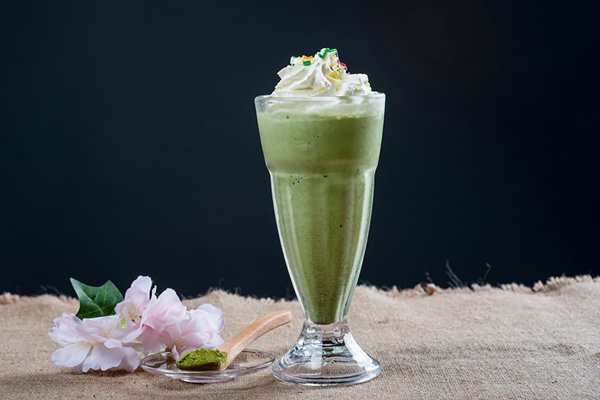 thành phẩm matcha đá xay truyền thống