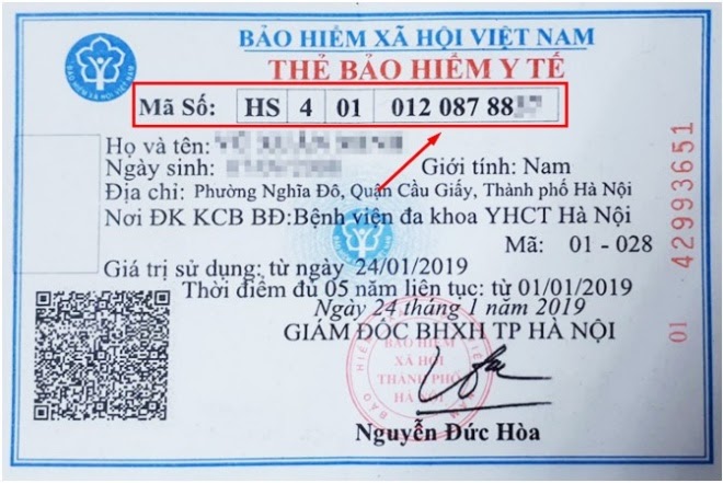 mã số bảo hiểm xã hội 3