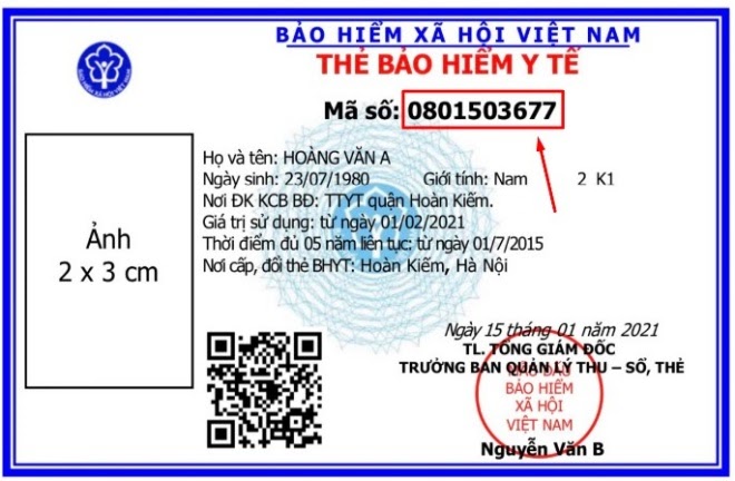 mã số bảo hiểm xã hội 5