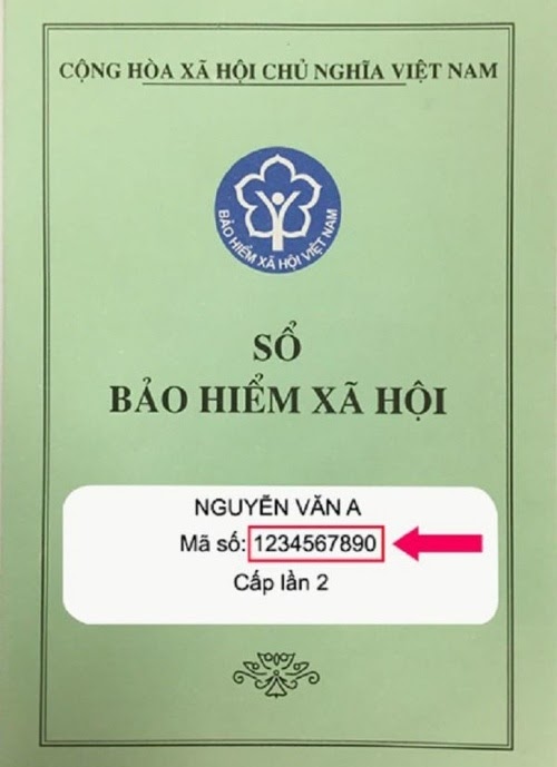 mã số bảo hiểm xã hội 6