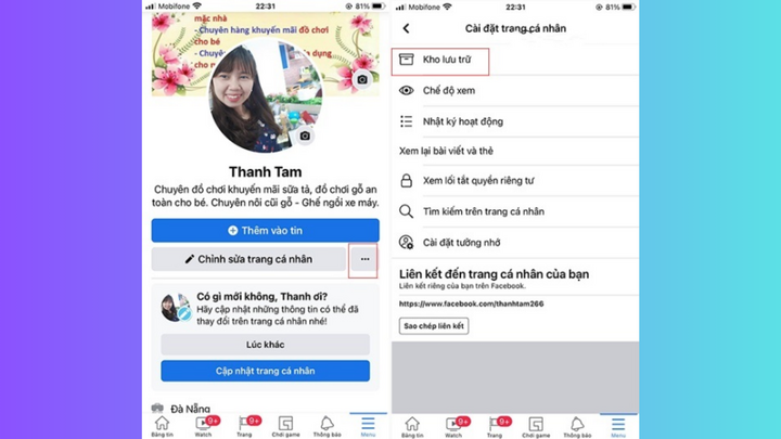 Cách lưu lại story cũ trên Facebook bạn nên biết - 2