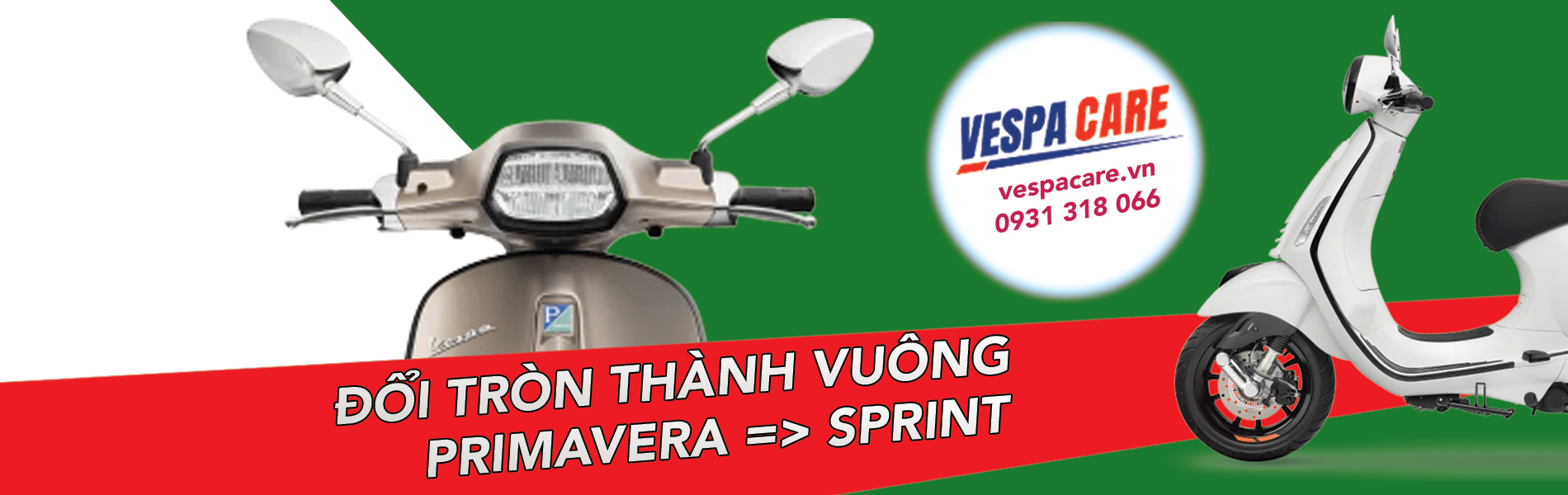 Cách mở hộc (cốp) trước xe vespa Sprint, Lx, Primavera,...