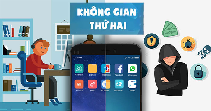 Kéo xuống dưới chọn Dual Messenger