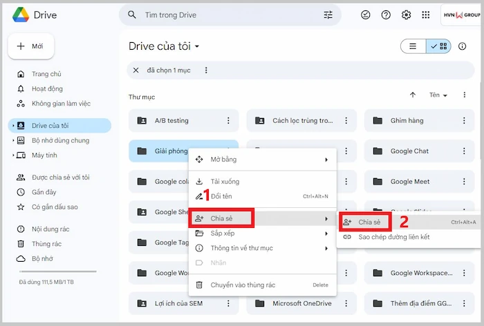 Hướng Dẫn Chia Sẻ File Tải Lên Google Drive