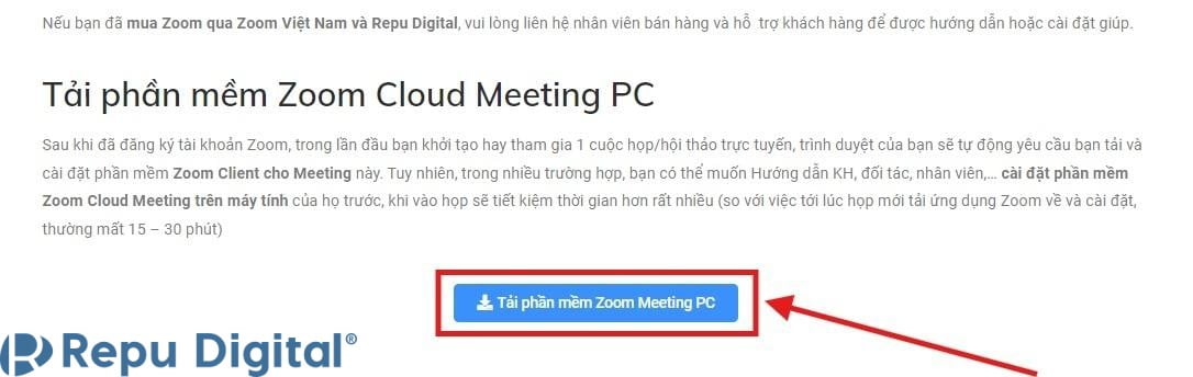 tải zoom trên máy tính