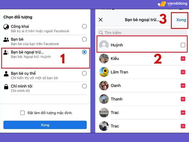 cách bỏ hạn chế trên Messenger bài viết 2