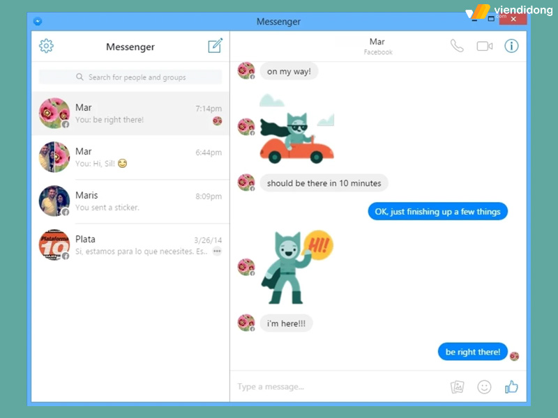 cách bỏ hạn chế trên Messenger facebook