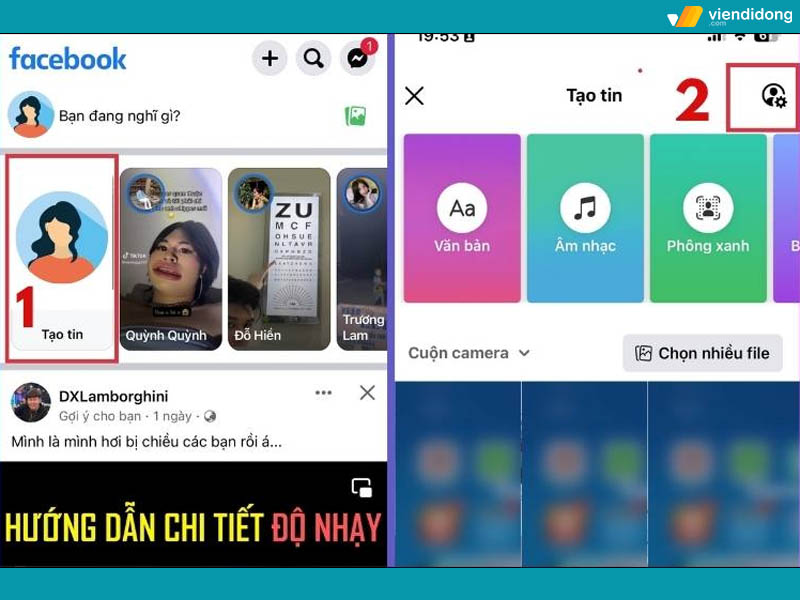 cách bỏ hạn chế trên Messenger story 1