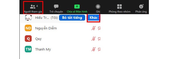 Đổi ảnh trên Zoom khi đang học trên máy tính