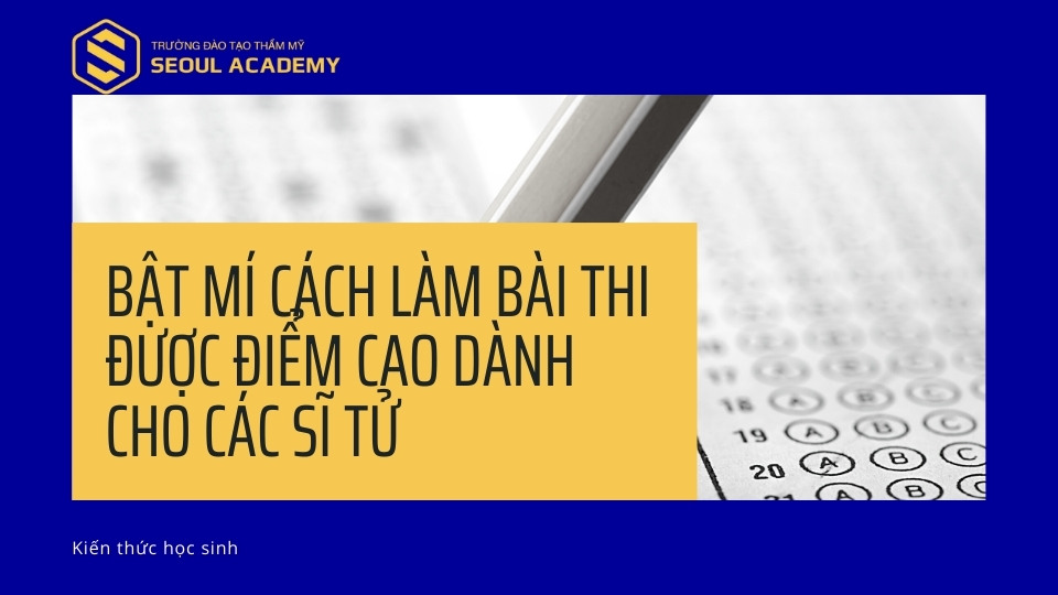 Kiến thức vẫn là yếu tố hàng đầu giúp thi được điểm cao