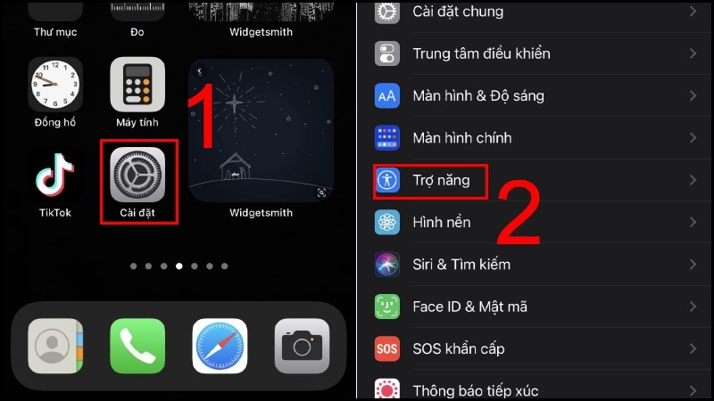 iphone bị phóng to màn hình 2