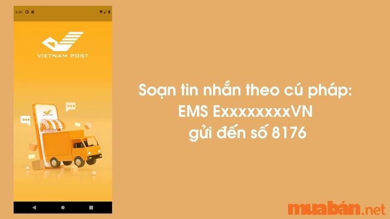 Soạn tin nhắn để tra cứu đơn hàng bằng số điện thoại - VNPost