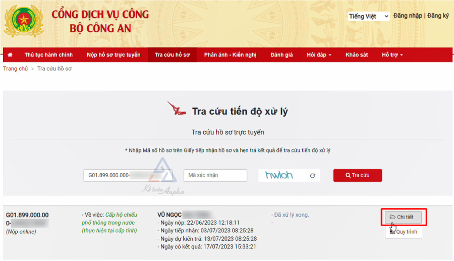 3 cách tra cứu kết quả cấp hộ chiếu online, tra cứu passport