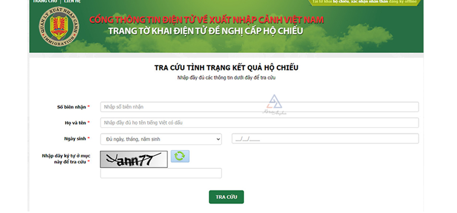 3 cách tra cứu kết quả cấp hộ chiếu online, tra cứu passport