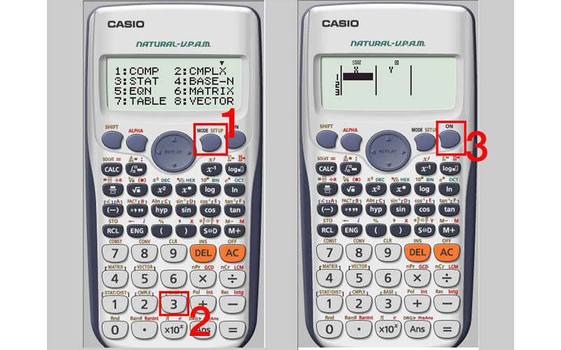 Cách viết chữ trên máy tính Casio fx580vnx