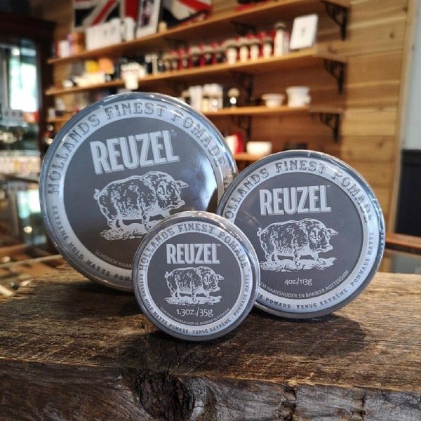 Sáp vuốt tóc Reuzel Extreme Hold Matte Pomade